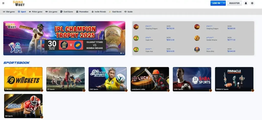 Sonabet Sports Betting Online