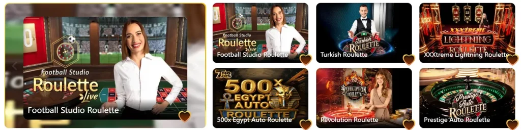 Roulette or European Roulette